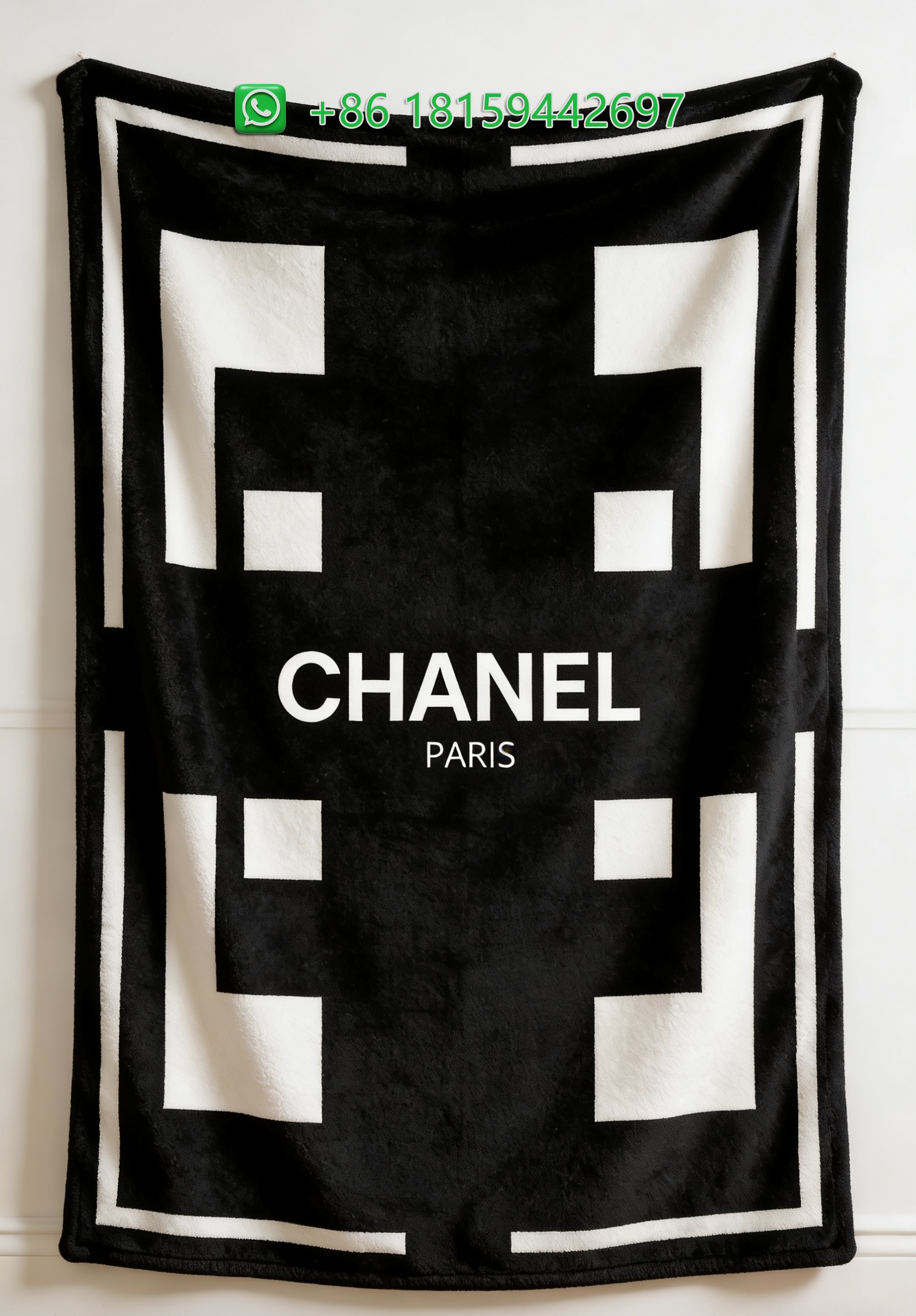 Chanel Throw Blankets